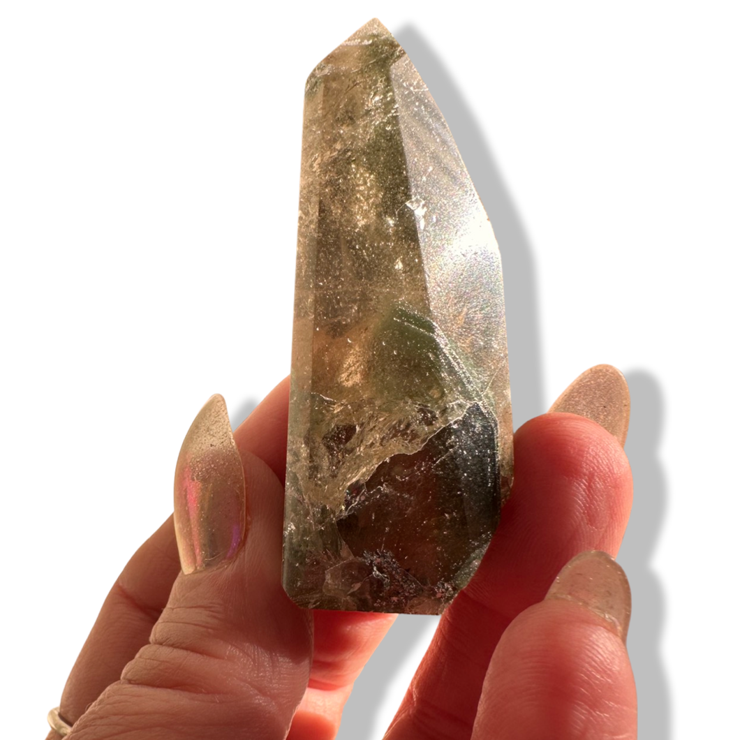 Smoky Chlorite Himalayan Freeform, Meru Peak, India