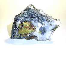 Load image into Gallery viewer, Rainbow Pyrite with Quartz on Hematite Matrix, Brazil
