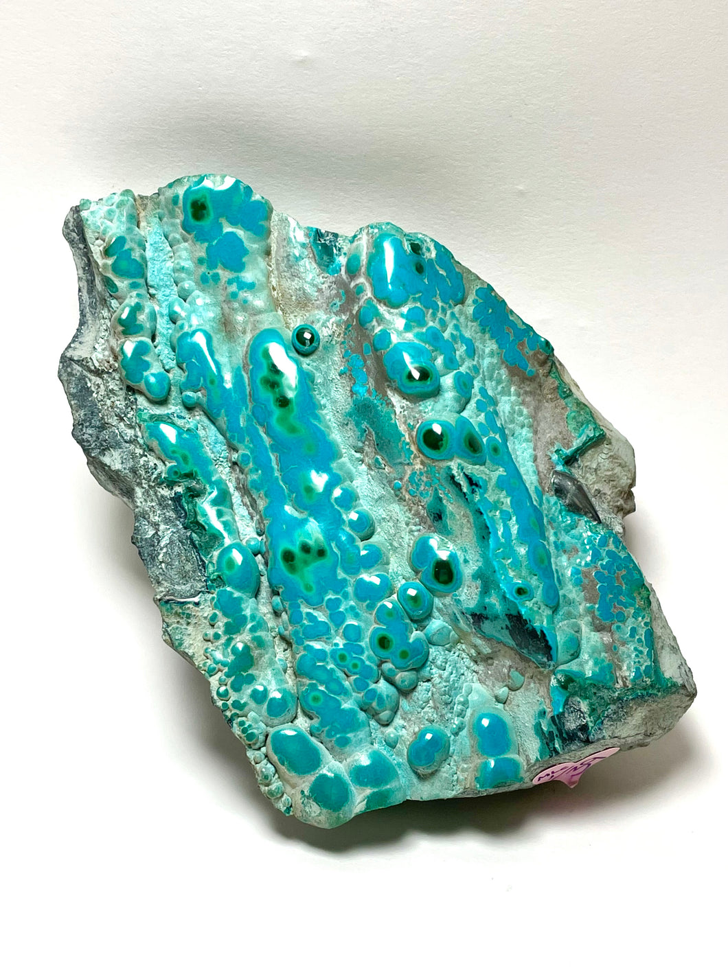 ‘Malacholla’, Chrysocolla Malachite Heterogenite, DRC, Congo