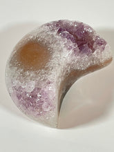 Load image into Gallery viewer, Druzy Amethyst Agate Jasper Moon, Super Extra, Brazil
