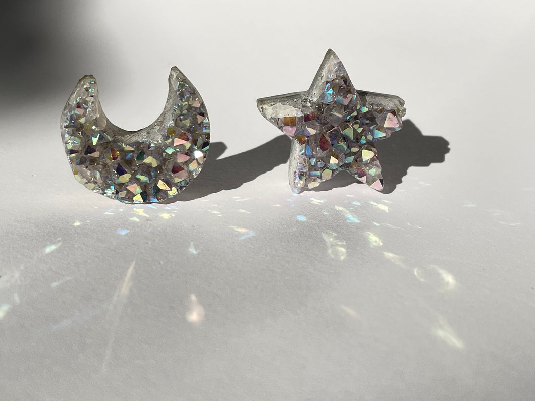 Angel Aura Mini Moon and Star, Brazil & USA Aura