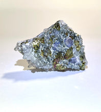 Load image into Gallery viewer, Rainbow Pyrite with Quartz on Hematite Matrix, Brazil
