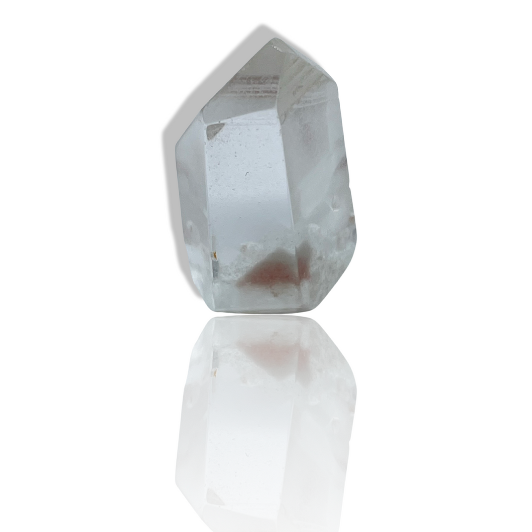 Red Phantom Amphibole Quartz, Gerais Minas, Brazil