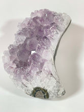 Load image into Gallery viewer, Druzy Amethyst Agate Moon, Super Extra, Brazil
