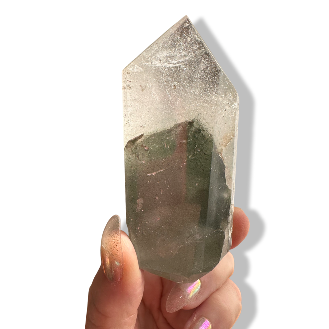 Polished Chlorite Himalayan Freeform, Meru Peak, India