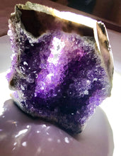 Load image into Gallery viewer, Brazilian Royal Amethyst Unique with Stalactites and Druzy Opening
