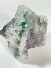 Load image into Gallery viewer, Amethyst Agate Green Jasper Star, Super Extra, Brazil
