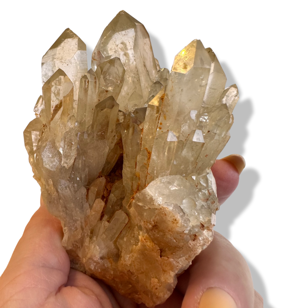 Kundalini Citrine Cluster, Congo