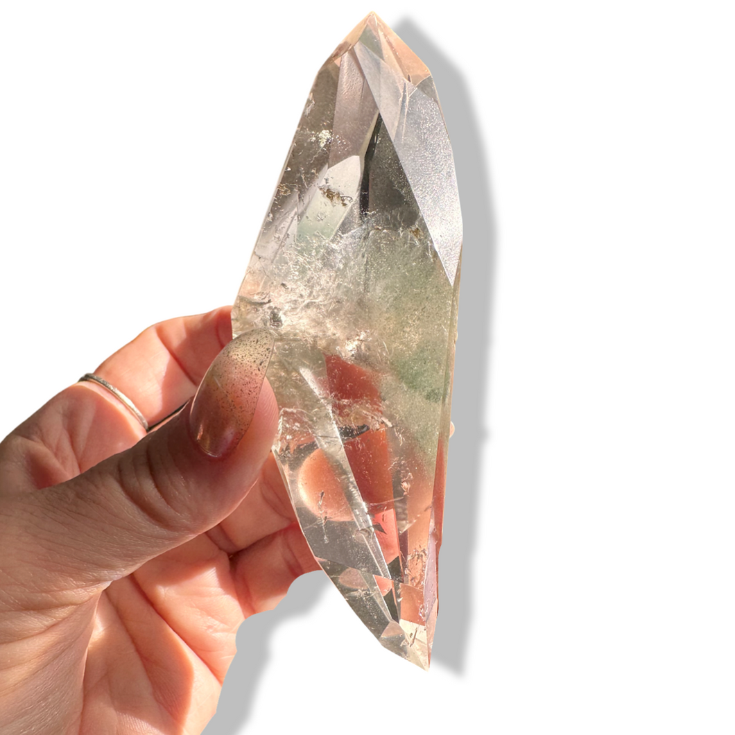 Polished Chlorite Himalayan Freeform, Meru Peak, India