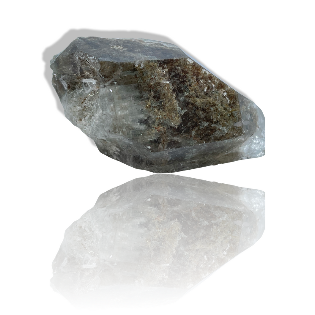 Chlorite Samādhi Himalayan Quartz, Meru Peak, India