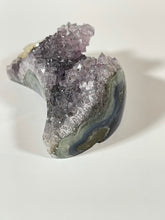 Load image into Gallery viewer, Druzy Amethyst Agate Jasper Moon, Super Extra, Brazil
