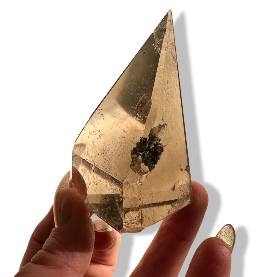 Smoky Chlorite Himalayan Freeform, Meru Peak, India