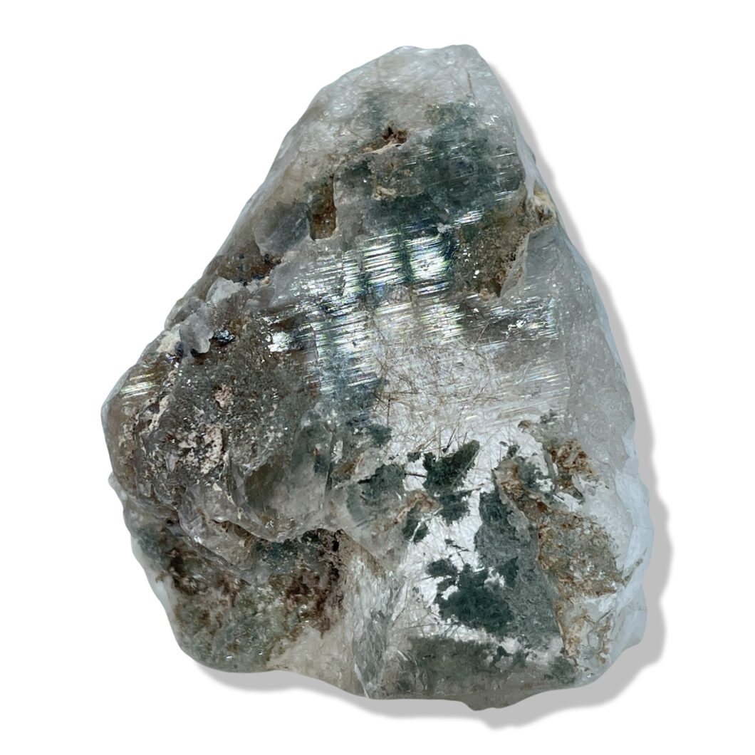 Rutile Chlorite Samādhi Himalayan Quartz, Meru Peak, India