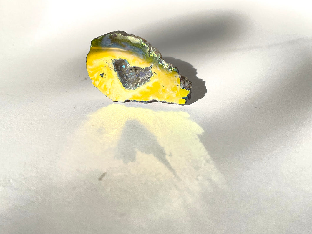 Angel Aura Agate Mini Slice