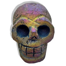 Load image into Gallery viewer, Chalcopyrite Skull, Zacatecas, Mexico
