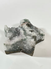 Load image into Gallery viewer, Extra Large Green Amethyst Agate Green Jasper Star, Super Extra, Brazil

