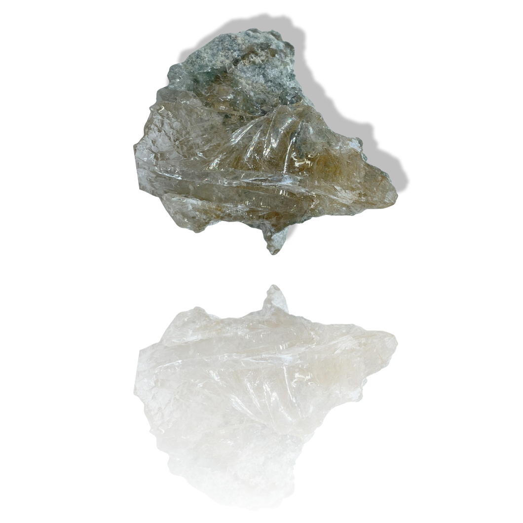 Rutile Chlorite Samādhi Himalayan Quartz, Meru Peak, India