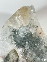 Load image into Gallery viewer, Druzy Green Amethyst Agate Green Jasper Moon, Super Extra, Brazil
