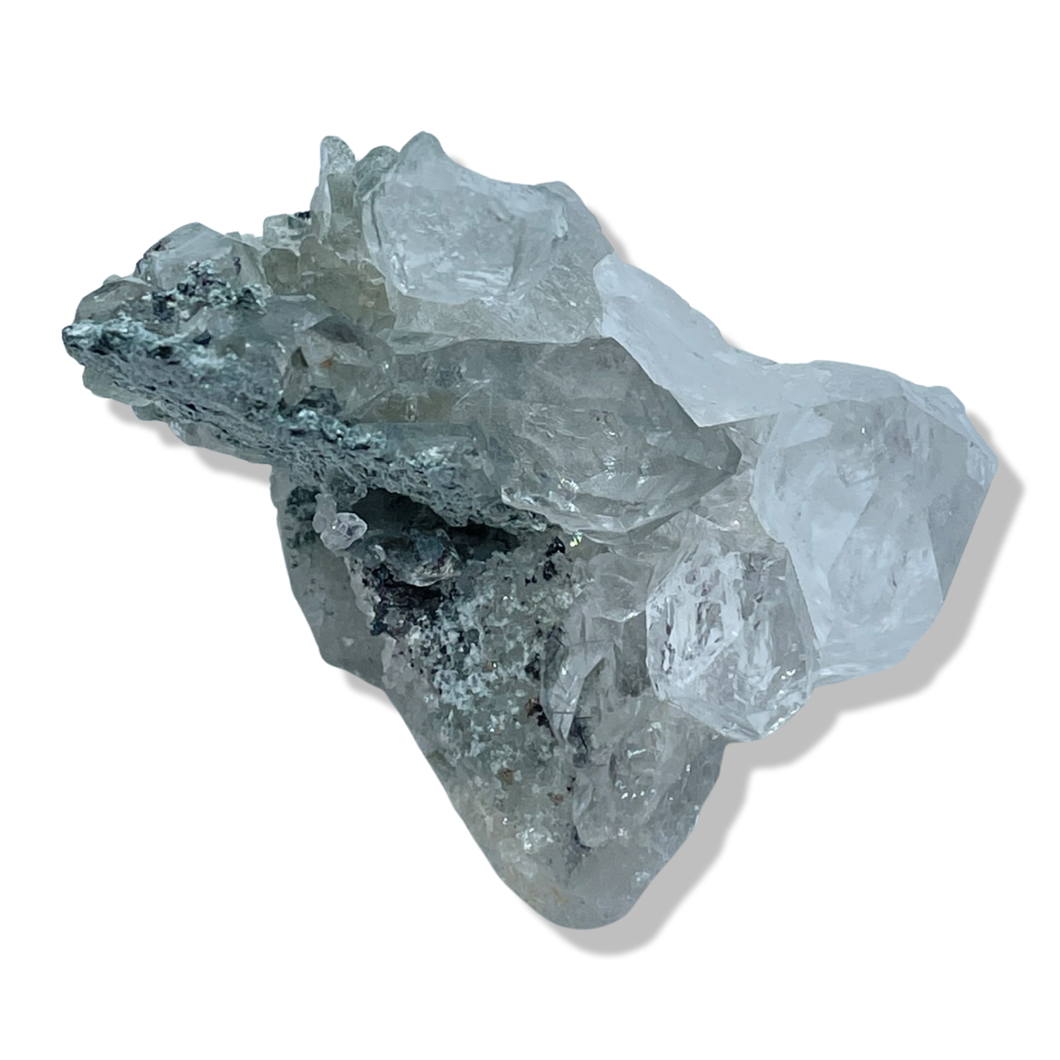 Chlorite Samādhi Himalayan Quartz, Meru Peak, India
