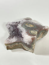 Load image into Gallery viewer, Amethyst Agate Jasper Star, Super Extra, Brazil
