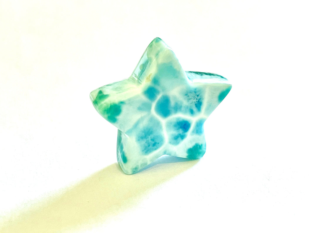 AAAA Grade Larimar Star, Barahona, Dominican Republic