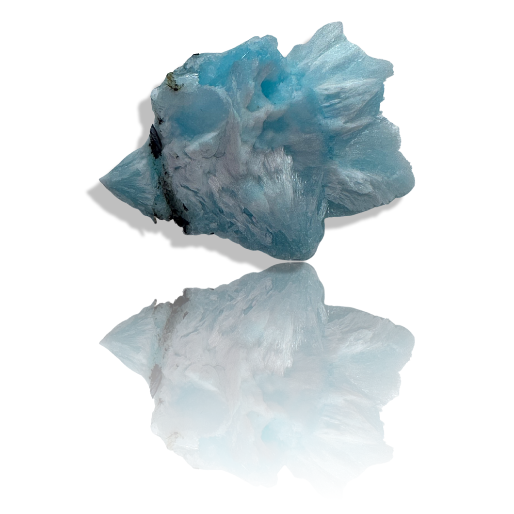 Blue Aragonite, Yunnan Province, China