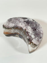 Load image into Gallery viewer, Druzy Rainbow Amethyst Agate Jasper Moon, Super Extra, Brazil
