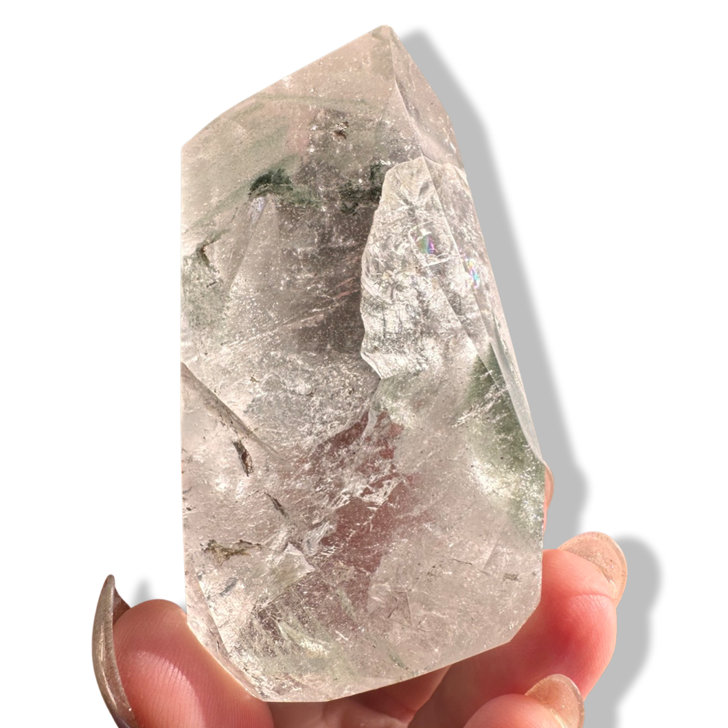 Polished Chlorite Himalayan Freeform, Meru Peak, India