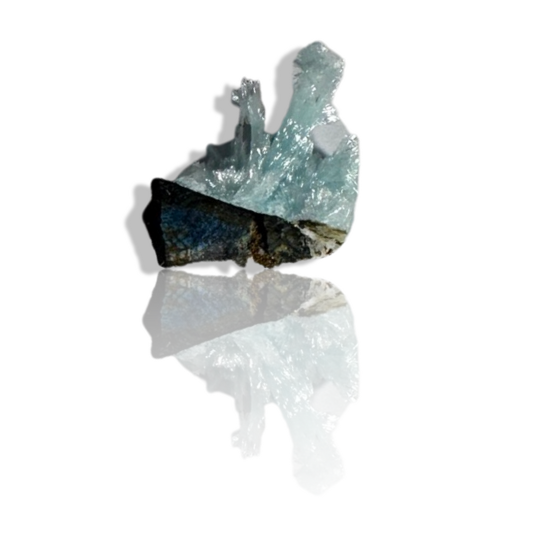 Blue Aragonite, Yunnan Province, China
