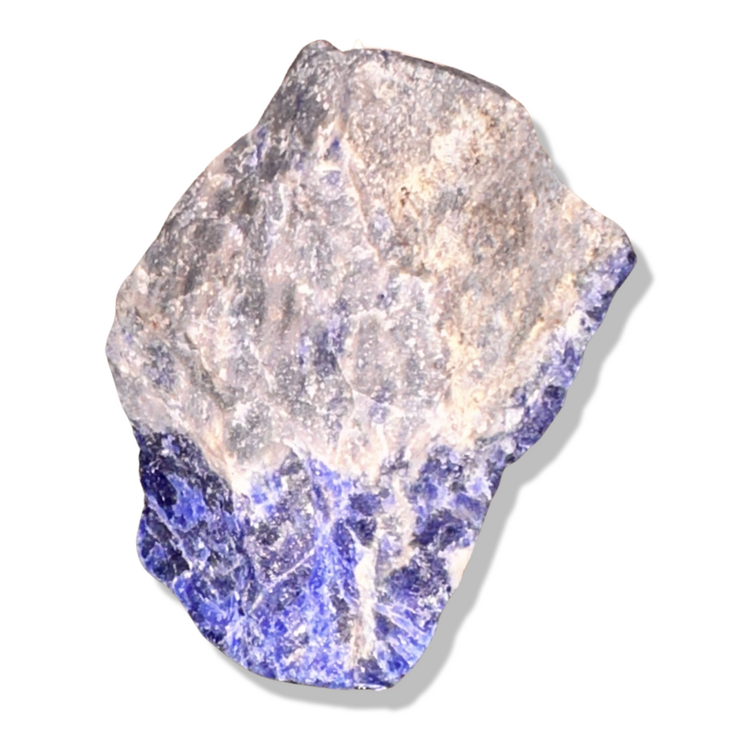 Raw Dumortierite on matrix, DRC
