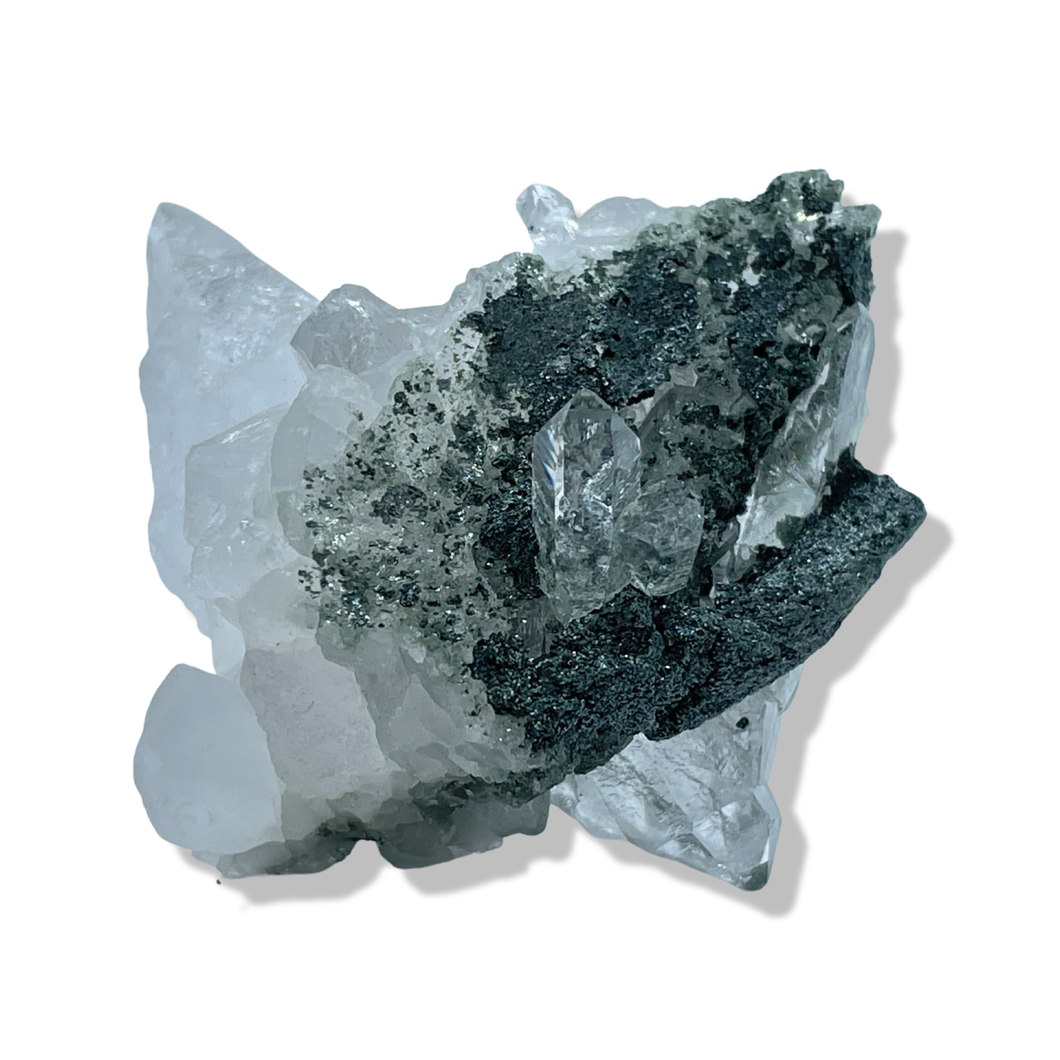 Chlorite & Anatase Samādhi Himalayan Quartz, Meru Peak, India