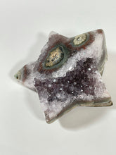Load image into Gallery viewer, Amethyst Agate Jasper Star, Super Extra, Brazil
