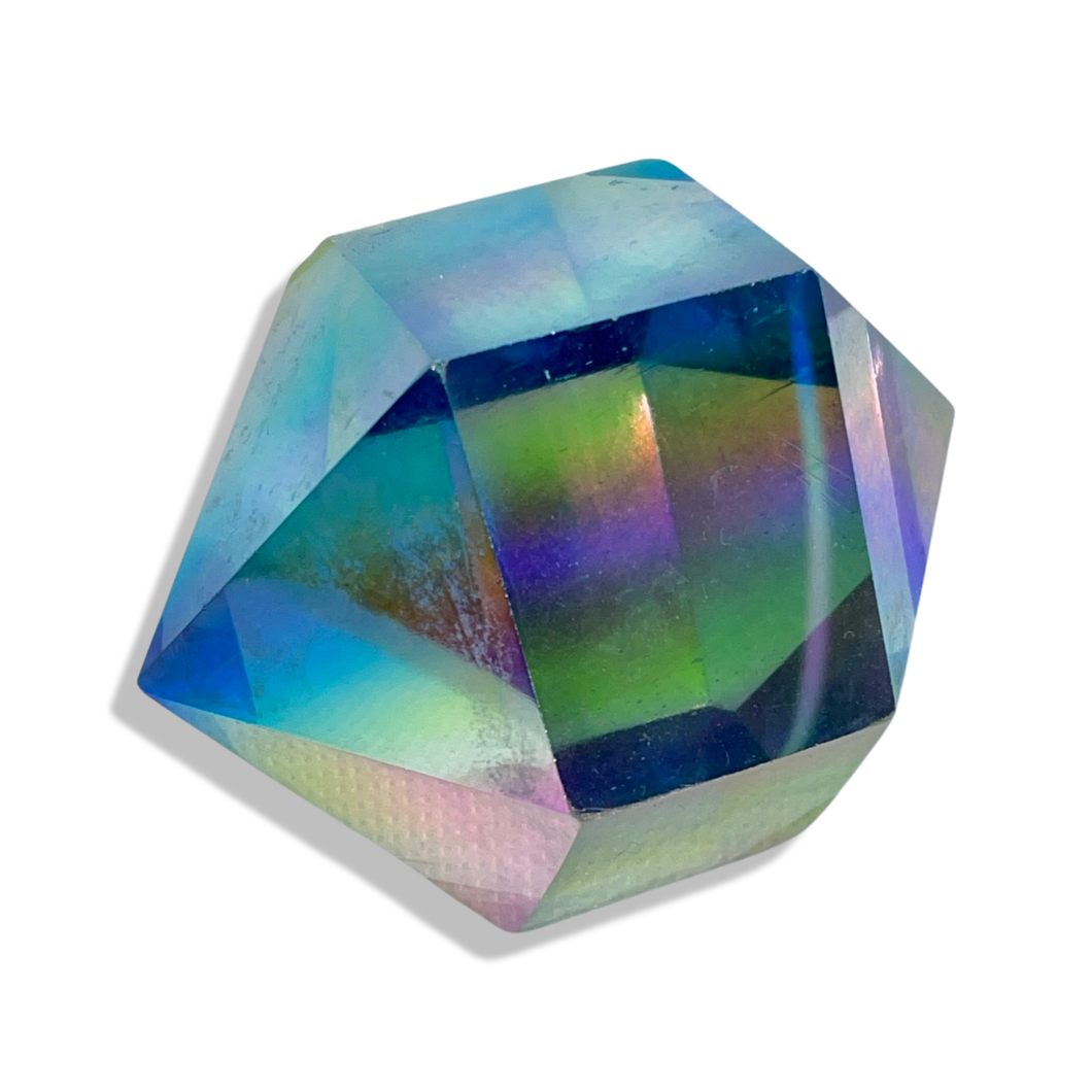 AAA Grade, Double Aqua Aura Coated Tower, Brazil & USA