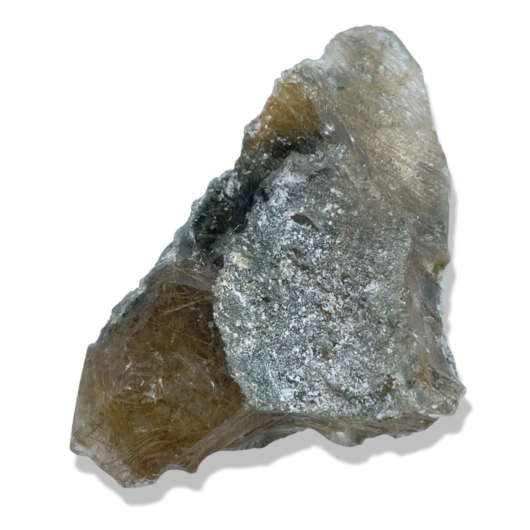 Rutile Chlorite Samādhi Himalayan Quartz, Meru Peak, India