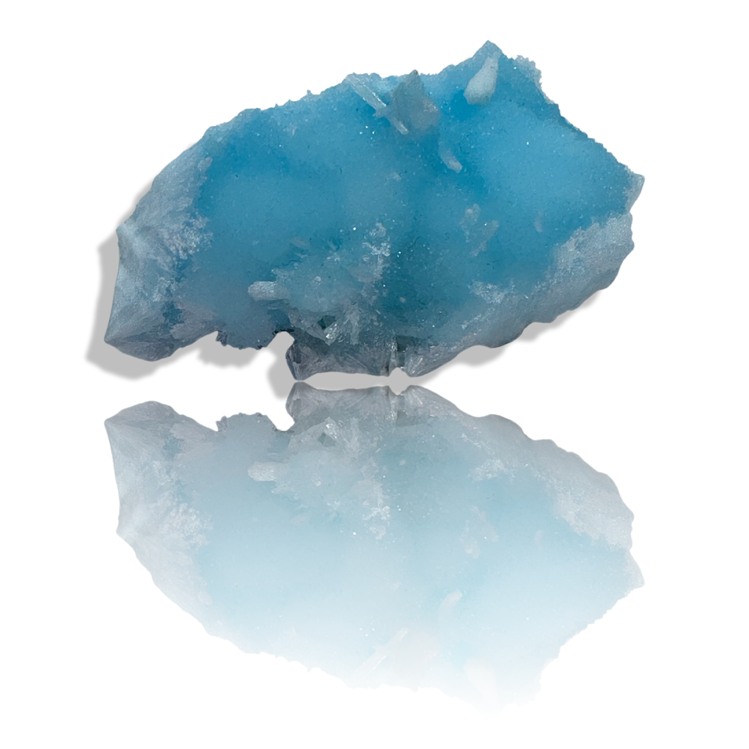 Blue Aragonite, Yunnan Province, China