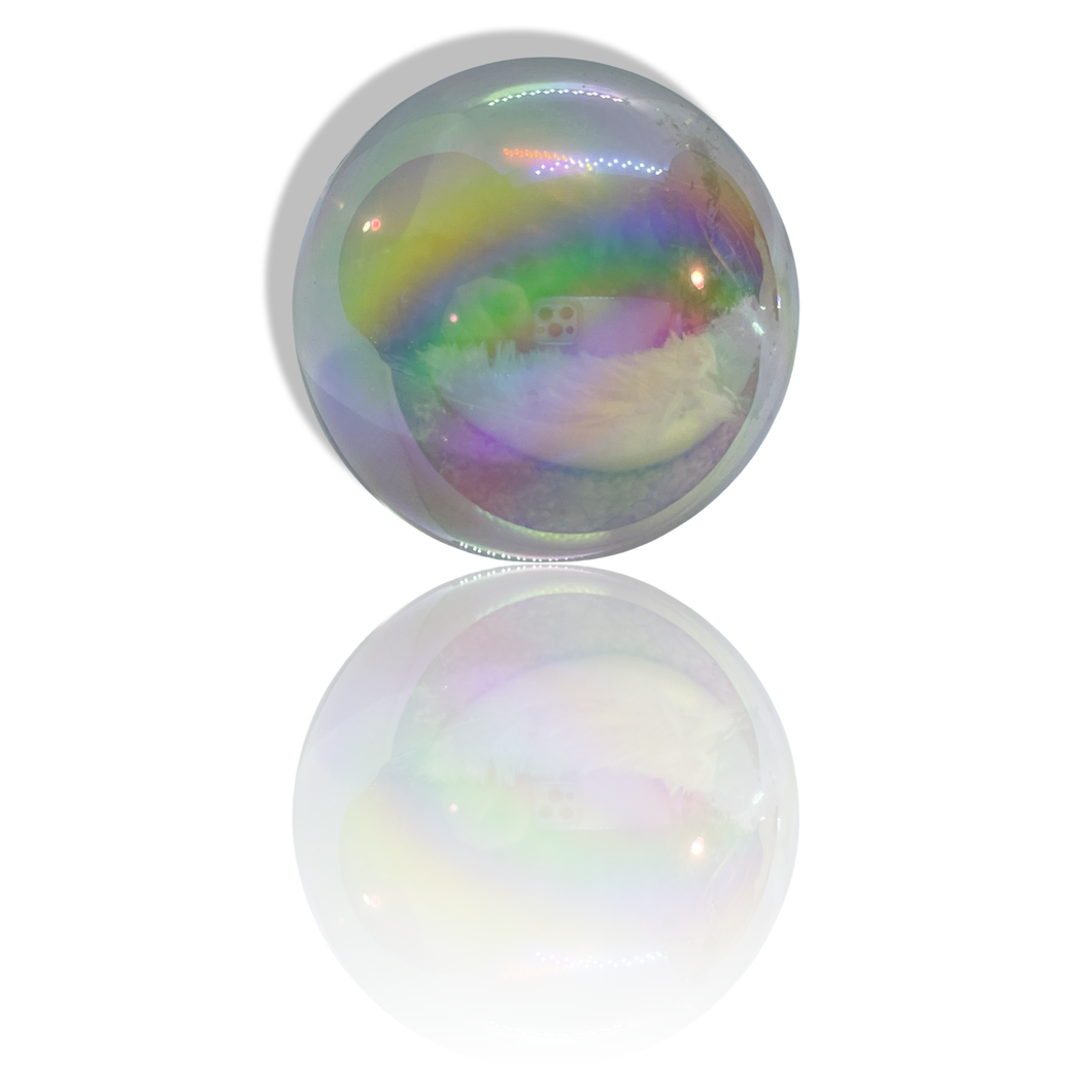 AAA Grade, Double Aura Coated Angel Aura Quartz Sphere, USA