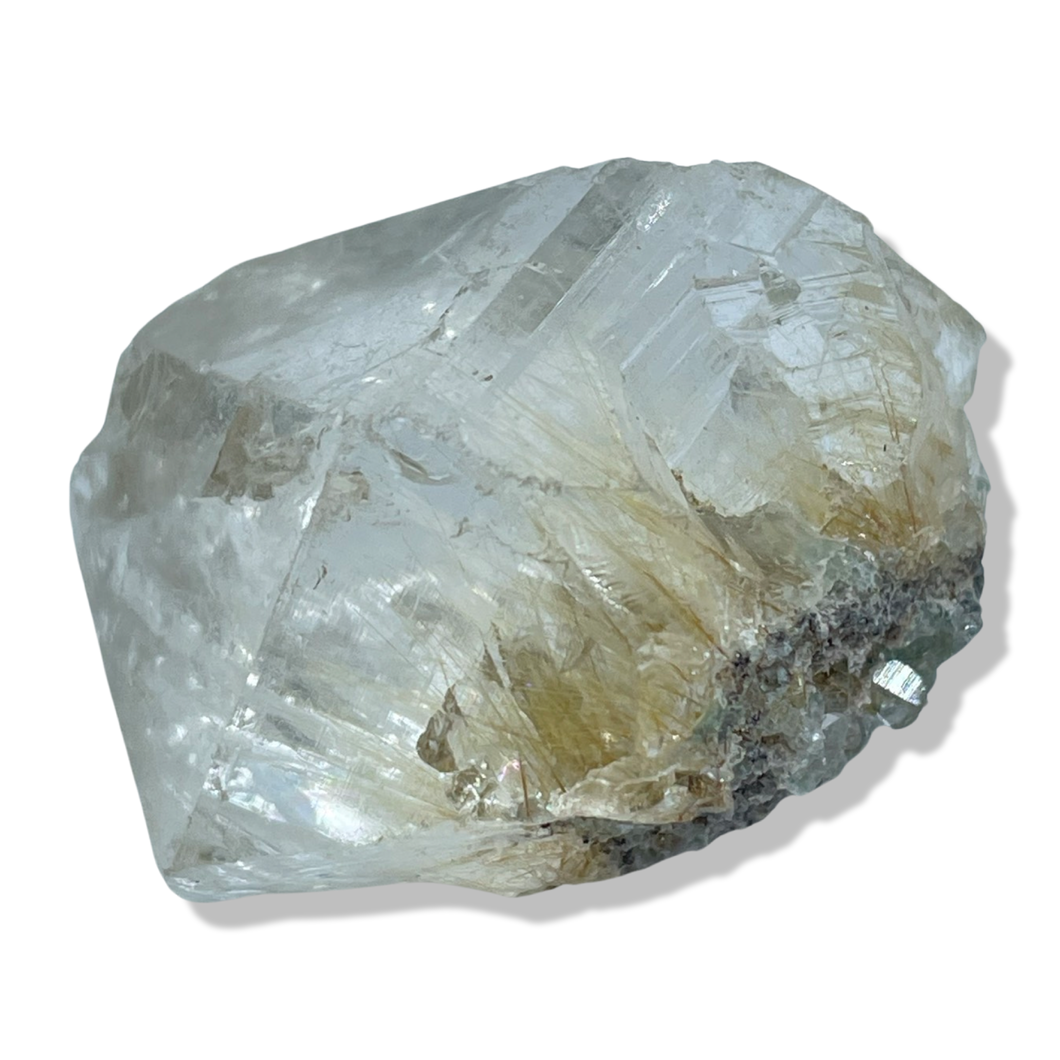 Rutile Chlorite Samādhi Himalayan Quartz, Meru Peak, India